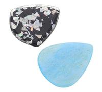 Vaguelly 2pezzi Plettri Per Chitarra in Resina Kit Manutenzione Per Chitarra Adatti Chitarre Bassi Chitarre Elettriche Per Esibizioni e Registrazioni Plettri Per Personalizzati