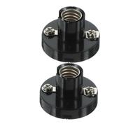 Vaguelly 2pezzi Porta Lampada Attacco per Lampadina Portalampada di Ricambio per Apparecchi di Illuminazion Soffitto Parete Materiali Pregiati Connessione Stabile