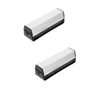 Vaguelly 2pezzi Spazzola Per Pulizia Vinile Anti-static Kit Di Pulizia Per Dischi Vinile e Cd Protettore Di Qualità Del Suono Rimuove e Particelle Design Creativo e Funzionale