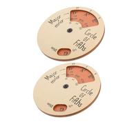 Vaguelly 2pezzi Strumento Melodico Per Musicisti Ruota Degli Accordi Con Cerchio Delle Quinte Accessorio Multifunzionale Per Strumenti Musicali