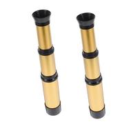 Vaguelly 2pezzi Telescopio Monoculare Pirata e Portatile Per Vintage Per Esplorazioni All Attrezzatura Da Campeggio e