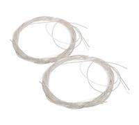 Vaguelly 2sets Corde Per Chitarra Nylon Set Stringhe e Facili Da Sostituire Confezione Elegante Sacchetto Perlato Per Musicisti Principianti e Professionisti