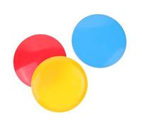 Vaguelly 3 Dischi da Lanciamento per Softball Blu Giallo e Rosso Riutilizzabili per Praticare La e Migliorare La per Giocatori Tutti