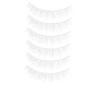 Vaguelly 3 Paia Ciglia Finte Naturale Extension Ciglia Fai Da Te Falso Ciglia Ciglia Con La Colla Estensione Mezze Ciglia Kit Extension Ciglia Frustata Esile Fibra Chimica Bianca