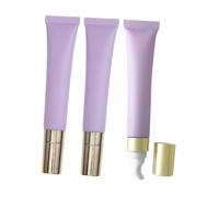 Vaguelly 3 Pezzi contenitore di olio essenziale tubo ricaricabile per crema per gli occhi balsamo occhio travel bottles Dispenser cosmetici distributore di cosmetici vuoto tubo cosmetico pp