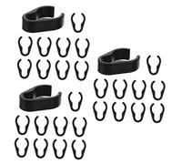 Vaguelly 3 Set Di Accessori Per Microfono Clip Per Cavi Universali Per Microfoni 10 Pezzi * 3