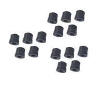 Vaguelly 3 Set Di Protezioni in Gomma Per Scivolo Per Trombone Coperture Terminali Per Tromba Adatte Per Tromboni Facili Da Pulire 5 Pezzi*3