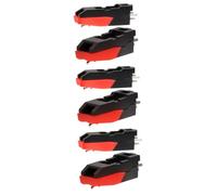 Vaguelly 3 Set Di Puntine Di Ricambio Per Giradischi Stilo Per Giradischi Stilo Per Fonografo 2 Pezzi*3