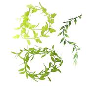Vaguelly 3 Viti Artificiale Miniature Realistiche per Giardino Bambole Accessori Decorativi per Casa delle Bambole Piante Finte Verdi per Scenari di Giardinaggio