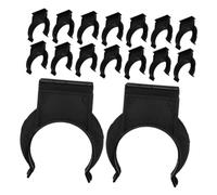 Vaguelly 30 pezzi Clip per Battiscopa Cucina per Gambe Mobili e Zoccoli Fissaggio Rapido Plinth Clip Nero Connessione Liscia e Finitura Elegante per Armadi e Tavoli