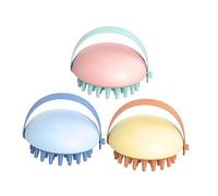 Vaguelly 3pezzi Pettini Per Massaggiatore Per Capelluto in Strumento Spa Per Shampoo Per Rosa