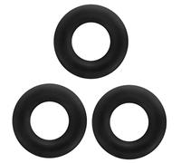 Vaguelly 3pezzi Silenziatore Per Sax Tenore Silicone Riduzione Per Pratiche Silenziose e Sostituzione Accessori