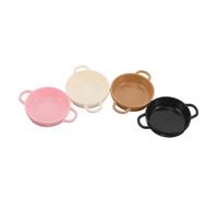 Vaguelly 4 Mini Ciotole per Casa delle Accessori Creativi per Cucina Miniatura per Stimolare La Creatività Dei e Apprendere Manieren Durante