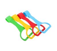 Vaguelly 4 pezzi Anelli per Lettino Colorati per Allenamento Trazione e Supporto Stabilità Anelli per Rafforzare Muscoli Superiori e Favorire Cammino Sicuro