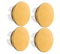 Vaguelly 4 Pezzi Anello Di Troppo Pieno Per Lavello Tappo Di Troppo Pieno Coperchio Del Foro Per Inserto In Metallo Coperchio Del Foro