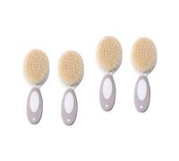Vaguelly 4 Pz Set Di Shampoo Per Bambini Spazzola Per Shampoo Per Neonati Spazzola Per La Pulizia Pettine Per Toelettatura Infantile Spazzola Da Massaggio Per Il Bagnetto Pettini Lana