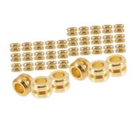 Vaguelly 40pezzi Perline Decorative Per Chitarra Acustica Per Corde Accessori Musicali Resistenti e Facili Da Sostituire Per La Tensione Delle Corde e Ottimizzare Suono