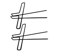 Vaguelly 4pezzi Clip Musicali Metallo Fermacarte Per Spartiti e Libri Accessori Versatili Per Lettura e Studio Moderata e Facile Da Trasportare