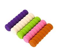 Vaguelly 4pezzi Copri Maniglia Porta Spiraliforme in Eva Copriserratura Porta Protezione Copri Pomello Per Ragazzo Ragazza Verde Rosa Marrone Beige