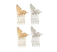 Vaguelly 4pezzi Fermaglio Per Di Farfalla Pettine Per Alla Moda Copricapo Delicato e Affascinante