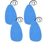 Vaguelly 4pezzi Panno Di Pulizia Per Strumenti Musicali Panno Suede Per Interni Di Clarinetto e Sassofono Per Mantenere Puliti Gli Strumenti Fiato e Garantire Una Performance Ottimale