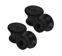 Vaguelly 4pezzi Porta Diapason in Gomma Base Antiscivolo Per Supporto Stabile Accessorio Per Diapason Musica Terapia Del Suono e Yoga Leggero e Portatile