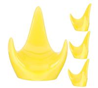 Vaguelly 4pezzi Supporto Ceramica Per Ocarina Da Stabilità Ottimale Per Strumenti Musicali Design Unico Per Ocarine e Accessorio Pratico e Resistente Per Decorazione Domestica