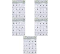 Vaguelly 5 Pezzi Di Tabella Di Allenamento Per Tromba Innovativa Robusta E Poster Da Parete Per Leducazione Musicale