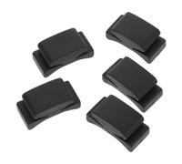 Vaguelly 5 pezzi Porta plettri in gomma da fissare sulla paletta Clip porta plettri per chitarra per ukulele basso e chitarra acustica Organizzatore plettro leggero e portatile