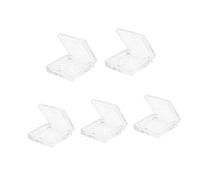 Vaguelly 5 Pezzi Scatola Di Ombretti Ombretto Vuoto Trucco Piccola Custodia Per Ombretti Vuota Compatto Contenitore Per Magazzinaggio Piccolo Occhio Ombra Labbro Contenitori Plastica