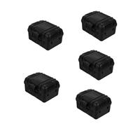 Vaguelly 5 Pz Piccola Custodia Per Attrezzi in Plastica Gestire Gli Strumenti Che Trasportano La Valigia Strumenti Maniglia Custodia Per Il Trasporto Black Pp