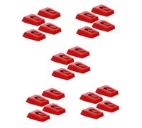 Vaguelly 5 Set Di Puntine Di Ricambio Per Giradischi Aghi Per Giradischi Aghi Per Fonografo in Alluminio Facile Installazione 4 Pezzi*5