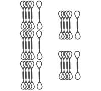 Vaguelly 5 Set Di Tappi in Silicone Per Tromba Tappi Di Ricambio Per Tromba Lira Colore Nero 5 Pezzi*5