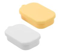 Vaguelly 50 contenitori per il pranzo in miniatura, per cibo da asporto, mini contenitori per snack da asporto con scomparti per la decorazione della casa delle bambole, accessori per picnic