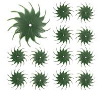 Vaguelly 50 Pezzi Calyx Artificiale Simulato per Fiori Fai, Verde Plastico | Fioristi e Docenti di Laboratori Creativi, Base Stabile, Aspetto Realistico, Uso Casa e Officina