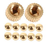 Vaguelly 50pezzi Dadi per Movimento Orologio al Quarzo Pz Kit Sostituzione Parti per Orologi da Parete Ferramenta per Riparazione Orologi da Te Accessory Ricambio per Movimento Orologio