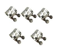 Vaguelly 5pezzi Clip Per Saxofono Accessorio Professionale Metallo Per Fissaggio Reed Semplice Da Installare e Leggero Da Trasportare