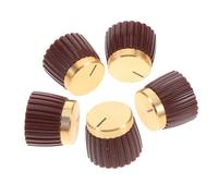 Vaguelly 5pezzi Manopole Per Potenziometro Per Chitarra Tappi Del Volume Manopole Controllo Del Potenziometro Professionale Accessorio Per Manopola Rotanti Per Macchine Elettriche