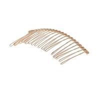 Vaguelly 5pezzi Pettine Inserito Per Capelli in Metallo Dorato Pettini Per Velo Per Donne e Ragazze Accessori Per Capelli Eleganti Per Ogni Occasione