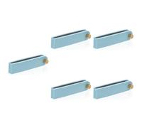 Vaguelly 5pezzi Silenziatore Per Chitarra Acustica e Folk Accessorio Per Riduzione Rumore Materiale Resistente e Leggero Facile Da Usare Per Pratiche Musicali e Principianti