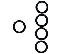 Vaguelly 5pezzi Silenziatore Per Sassofono Silicone Accessorio Pratico Per Rumore e Migliorare Le Prestazioni Musicali Compatibile Con Strumenti Sax Facile Da Usare e Condividere Con Amici