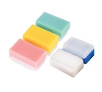 Vaguelly 5pezzi Spazzola Per Dei Ragazzo Ragazza Ragazza in Plastica e Spugna Massaggiatore Per Per Ragazzo Allenatore Del Senso Tattile Ad Asciugatura Rapida Resistente e Igienico