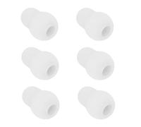 Vaguelly 6 Pezzi Accessori per Stetoscopio in Silicone Bianco Design Antirumore, Compatibilità, per Professionisti in Procedure Cliniche