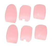 Vaguelly 6pezzi Accessori per Sassofono Sei Rialzi per Tasti Laterali in Silicone Cuscinetti Protettivi per Dita per Sassofono per Principianti e Amici