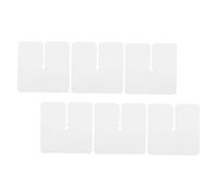 Vaguelly 6pezzi Extension Per Scudo Protettivo Per Colla Distanziatori Multiforo Protezione Termica Per Extension Tra Capelluto e Riscaldatore Leggero e Portatile Resistente