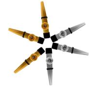 Vaguelly 6pezzi Kazoo Per Principianti Strumento Per Adulti Facile Usare Per Ukulele e Chitarra Include Antipolvere