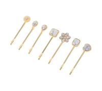 Vaguelly 7 Pezzi Clip Per Impostare Le Forme Di Fiore Calare Per L'acqua Cardiaca Per Bambine Per Bambine E Donne Feste E Uso Quotidiano