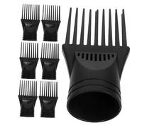 Vaguelly 7 pezzi Pettini per Asciugacapelli in Plastica Resistente al Accessori Multiuso per Styling Volume e Lisciatura Capelli Strumenti Leggeri per Domestico e Professionale