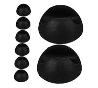 Vaguelly 8 Pezzi Coprigambe Antiscivolo in Pvc Per Mobili Protezione Per Pavimenti Copertura Per Gambe Tavoli a Forcina Design Emisferico Facile Installazione