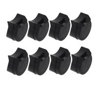 Vaguelly 8 Pezzi Lettino Per Clarinetto Protettori Poggiapolsi Della Tastiera Kit Per La Pulizia Del Clarinetto Protezioni Per Le Dita Tutore Per Il Pollice Tenore Caps Black Gel Di Silice